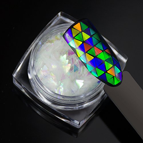 QIMYAR Super Sticky Nail Art Rhinestone Glue Adhesive Builder UV Gel Tip Manicure Decoration Two Boxes 8ml Gel With 2 Painting Pen 1 Box Glitter Sequins - Thumbnail 3