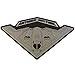 USAF B-2 Spirit Strategic Stealth Bomber Anywhere Anytime Morale PVC Rubber 3D Touch Fastener Patch