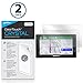 Garmin DriveLuxe 51 LMT-S Screen Protector, BoxWave [ClearTouch Crystal (2-Pack)] HD Film Skin - Shields From Scratches for Garmin DriveLuxe 51 LMT-S, 50LMTHD