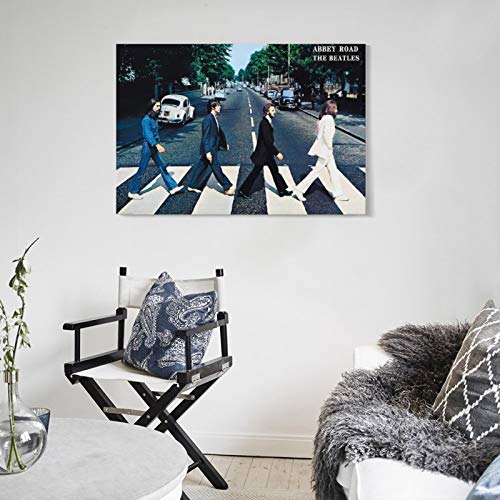 NENBN Poster sur toile The Beatles – Décoration murale moderne pour chambre à coucher – 20 x 30 cm - Les Beatles, Paul McCartney, John Lennon, RIngo Starr, George Harrison NENBN Poster sur toile The Beatles - Décoration murale moderne pour chambre à coucher - 20 x 30 cm – Image 6