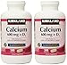 Kirkland Signature, Calcium 600 mg + D3 500 Count KZIxv (Pack of 2)