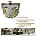OneTigris Airsoft Tactical Mesh Mask Full Face Steel Mask Fast Helmet Mask (Black)