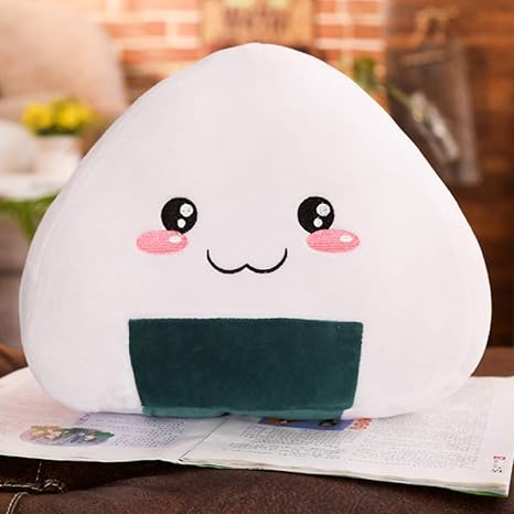 Amazon ぬいぐるみ 癒し かわいい おにぎり人形 ストレス解消 丈夫 耐久性 清潔 柔らかい ふわふわ ねむねむ 萌え萌え 抱きまくら クッション おもちゃ 添い寝枕 女の子 男の子 子供 店飾り インテリア クリスマス 記念日 誕生日 プレゼント 贈り物 お祝い 40cm A