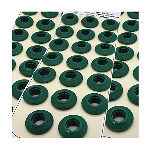 Langard 12mm Dark Green snap 'n' Tap Eyelets Pack of 60pcs