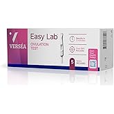 Versea Easy Lab Ovulation Midstream Tests, 5 Test Pack, 3 Minute Easy Read Result, Accurate Testing Kits, Easy Lab Home Test