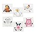 72 FARM ANIMAL/BARNYARD TATTOOS/Cow/DUCK/PIG/SHEEP/HORSE/CHICK/Birthday PARTY FAVORS/6 DOZEN