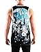 INTO THE AM The Lost Astronaut Men's Sleeveless Tank Top Shirt (Medium)