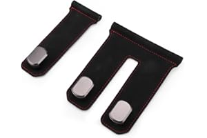 2PCS Auto Co-Pilot Glove Box Hook, Purse Hook for Car Glove Box, Purse Hanger for Car, CarOrganizers and Storage(Black)