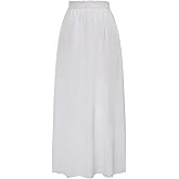 Kate Kasin Half Slips for Women Anti-Static Satin Underskirt Full Length Nude Skirt Lace Trim Short Slips for Under Dresses