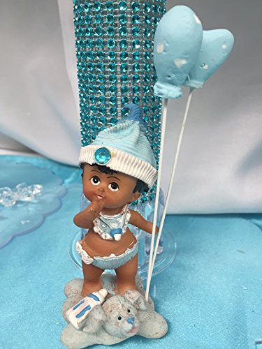 Amazon Com 8 Ethnic Boy Babies Holding Balloons Baby Shower Favor
