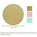 PAXCOO 35 Pcs Mint Gold Tissue Paper Pom Poms Tassel Garland for Baby Shower Party Decorations