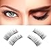 Magnetic Eyelashes 3D Reusable, False Eyelashes Fake Eyelashes Natural Look No Glue - 1 Pair