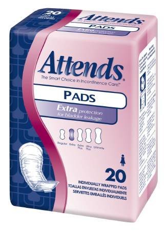 Attends 33003100 Incontinence Liner Attends Light Pads Lp0300 Box Of 180