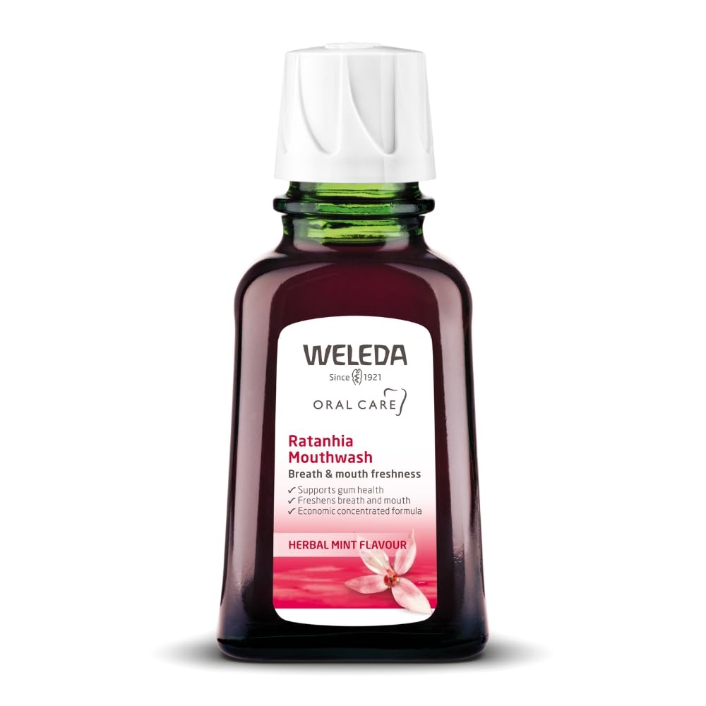 Weleda 50 ml Organic Ratanhia Mouthwash Concentrate
