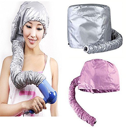 Click Here to See More Images Creative Bathroom Hair Dryer Heating Cap Hair Treatment Cap