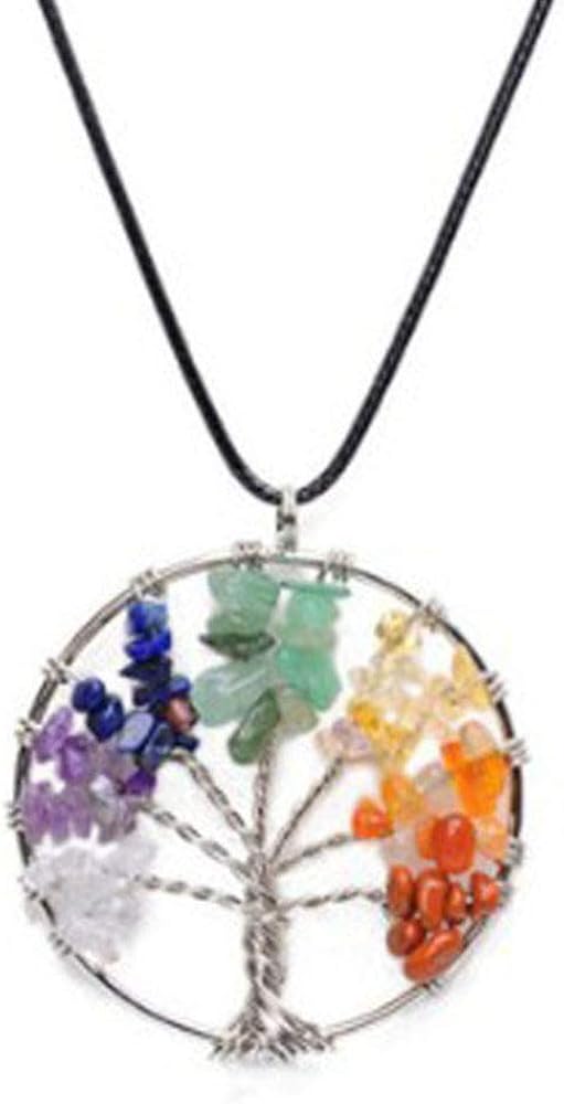 Tree of life chakra necklace Clearance