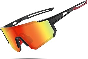 Wapreta Youth & Kids Baseball Sunglasses Men, Sports Polarized Mens Sunglasses Women UV400 Bike Driving Skiing