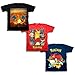 Pokemon Big Boys 3 Pack Tee Bundle, Red/black/Navy, S-8