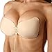 WEICHENS Plus Size Self Adhesive Silicone Women Push Up Bra Backless Strapless, Pack Of 2