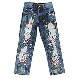 Thrill Jeans Premium Boy's Denim Slim Straight Jeans