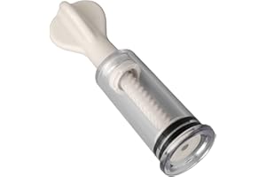 BRRNOO Nipple Inverted Suckers, Nipple Sucker Nipple Corrector Nipple Puller, Silicone Nipple Suckers for Inverted, Flat and Small Nipples Breastfeeding, Flat Nipple Aspirator