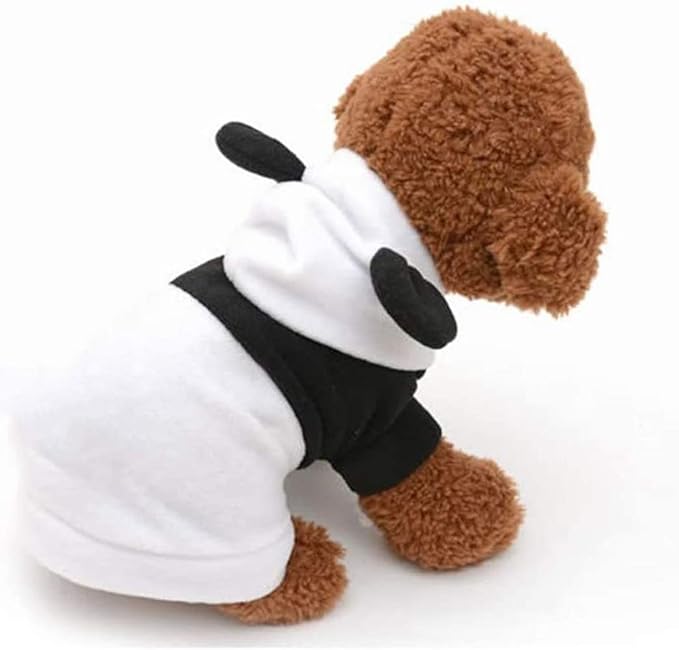 Bear Dog Clothes Pet Dog Warm Clothes Puppy Jumpsuit Hoodie Coat (M