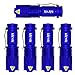 Goldenguy 5 Pack Mini Flashlights LED Torch 300lm Adjustable Focus Zoomable Q5 Cree Tactical Light