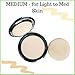 Fifth & Skin (MEDIUM) Better'n Ur Skin - Prep n Set Blur Powder - Natural Face Powder - Organic Pressed Makeup - Cruelty Free - TALC Free - Blurs Fine Lines - Controls Shine - Prolongs Foundation