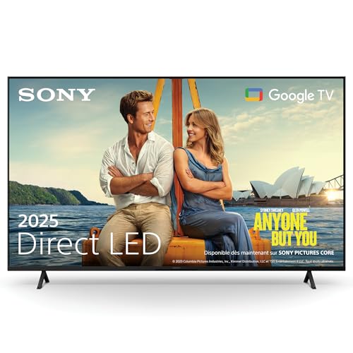 BRAVIA 3 Direct LED 43’ | X-Balanced Speaker | Dolby Vision/Atmos | IMAX Enhanced | Google TV (2025) | Google Cast | Apple AirPlay 2| Dashboard Eco 2 | Menu Jeu 2