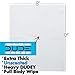 DUDE Shower Body Wipes, 10pk On-The-Go Singles for Travel, Unscented, Naturally Soothing Aloe and Hypoallergenic