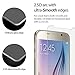 J2CC Screen Protector for Samsung Galaxy S6 9h Full Cover Curved Tempered Glass