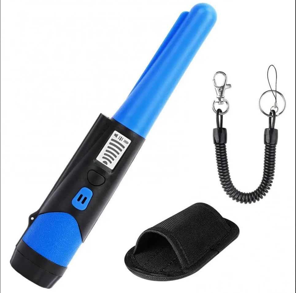Metal Detector Pinpointer IP66 Waterproof Handheld Pin Pointer Portable High Sensitivity Metal Detector for Security Inspection, Detecting Electronic Product, Metal Object