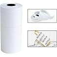 ICSTM Double Line Price Label Paper for MX-6600 Price Gun Labeller,Pricemarker Labels for MX-6602/G6600/YH-689/CN-6600EOS,10 Rolls 5000 pcs (White)