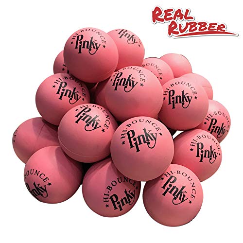 Premium Rubber Ball 24 Balls PACK Pinky Bouncy Ball Colorful Gift