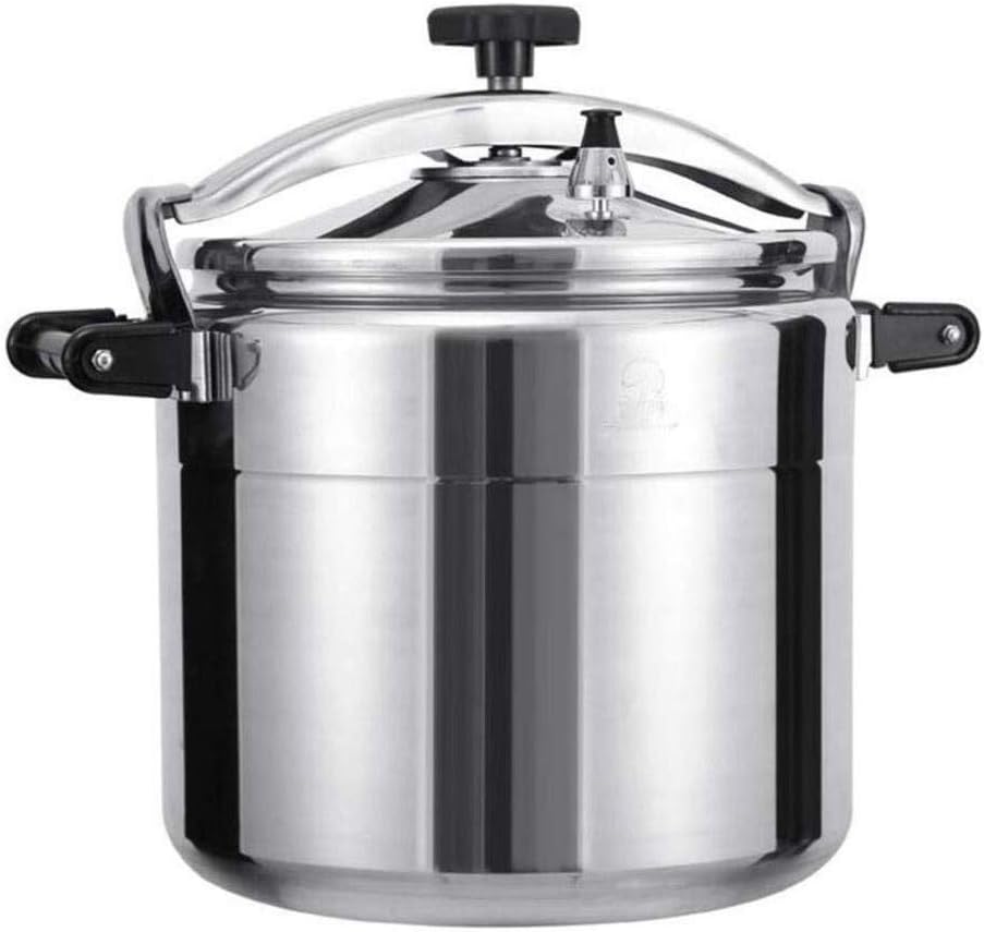 CHENJIU Pressure cooker stainless steel slow cooker steamer induction base large capacity for family restaurant kitchen cooking utensils (Size : 36L)
