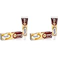Super Poligrip Power Max Power Hold Plus Seal Denture Adhesive Cream, Denture Cream for Secure Hold and Food Seal, Flavor Free - 2.2 oz (Pack of 2)
