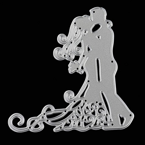 Iuhan Fashion New Metal Cutting Dies Stencil DIY Scrapbooking Embossing Album Paper Card Craft (E)