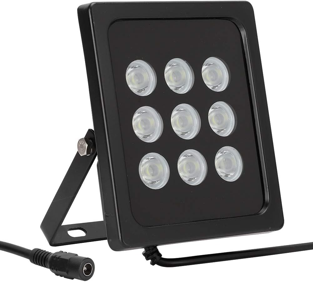 DC12V Infrared Fill Light, LEDs Wide Angle IR Illuminator