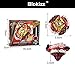 Bey Burst Evolution Battling Tops High Performance Starter Set with Launcher Grip Battle Set (2 Sets) (Red-2)