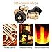 GASLAND Propane Tank Gauge, 2 Way Propane Tank Splitter Adapter with Gauge, QCC1 Type1 Dual Propane Tank Gauge, LP Gas Adapter Y-Splitter Tee Grill Connector for Propane Cylinder, RV Camper