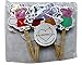 Cute Cartoon Pig Cupcake Toppers Party Pack for 24 Cupcakes