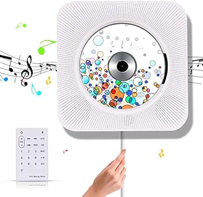 Reproductor De Cd Suaver Montar En La Pared Altavoz Bluetooth
