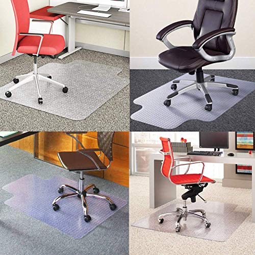 image for Office Chair Mat for Carpet Rug Floor by Somolux PVC Plastic Floor Mat