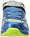 Skechers Kids 95556L Mega Blade Sneaker with Springs,Blue/Yellow,2 M US Little Kid