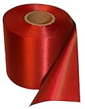 Red Ceremonial Grand Opening Ribbon 50 Yard Length and 4 Inch Wide
