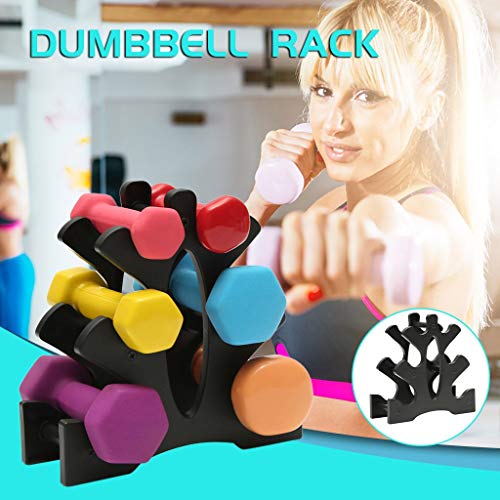 Togethor Dumbbell Rack Stand 3 Tier Dumbbells, Hand Weight Set, Compact