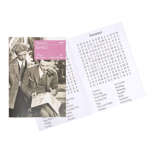 Level 2 Word Search Puzzle Book by Active Minds | Specialist Alzheimer's/Dementia Puzzle & Games - Great for Stimulating & Engaging the Mind - Thumbnail 6
