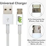 Beam Electronics Universal Single Head Data/Sync Charger Cord