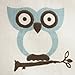 Logan + Lenora Classic Wet Bag - Medium Cloth Diaper Wet Bag - Beach, Pool, Gym Bag for Swimsuits or Wet Clothes - Made in USA -Waterproof (Earthy Owls)