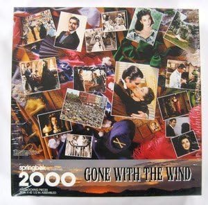 Springbok By Hallmark Gone With The Wind 2000 Interlocking Pieces Puzzle